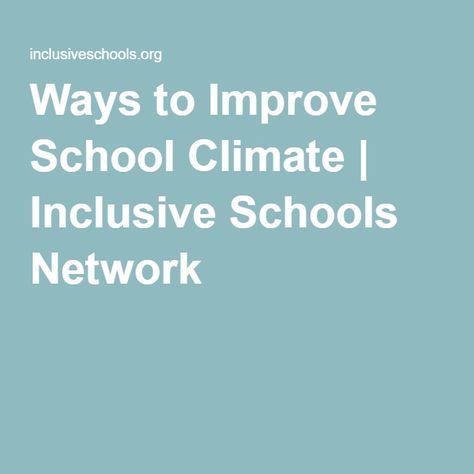 We can improve the school climate by allowing students to take risks: "I can" instead of "I can't." Model positive qualities, such as respect and kindness. Make students feel like they belong. #TakeRisks #Model #IncludeinsteadofExclude School Climate, Student Achievement, Take Risks, The School, The National, Feelings