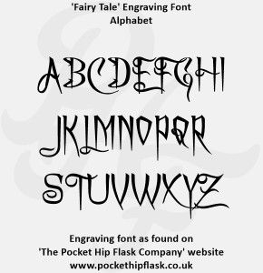 Fairy Font, Personalised Flask, Prince Tattoos, Personalized Flasks, Engraving Fonts, Tattoo Lettering Fonts, Tattoo Portfolio, Creative Fonts, Calligraphy Letters