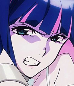 Panty And Stocking, Anime Character, Gif, Anime, Pink