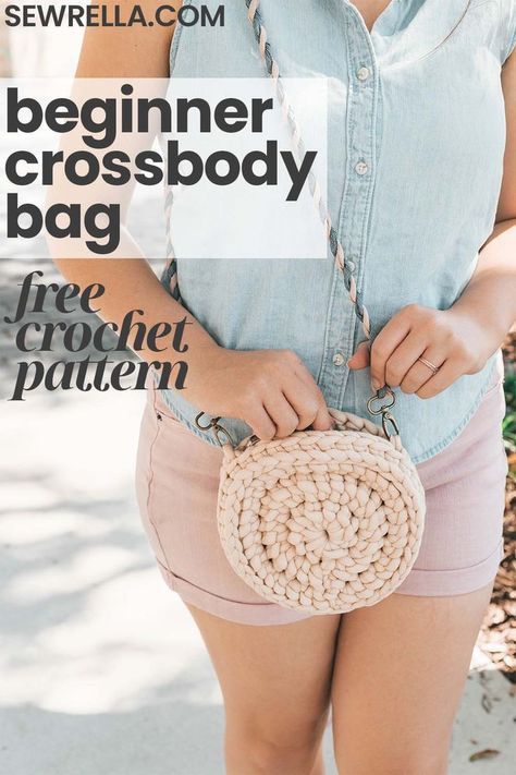 Purse Patterns Free, Crochet Wallet, Circle Bag, Crochet T Shirts, Crochet Bag Pattern Free, Bag Pattern Free, Yarn Bag, Crochet Circles, Crochet Handbags Patterns