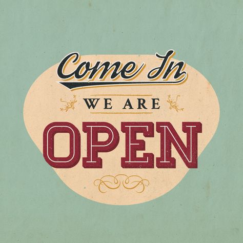 Yes We Are Open, Cafe Quotes, Hiring Poster, Small Business Quotes, Juice Branding, Sunday Special, Vip Card, Simple Poster, Branding Design Packaging