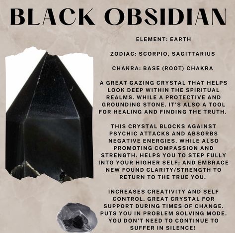 Black Obsidian Properties, How To Charge Black Obsidian, Black Obsidian Crystal Meaning, Black Obsidian Meaning, Obsidian Crystal Meaning, Obsidian Properties, Obsidian Meaning, Best Healing Crystals, Black Obsidian Crystal