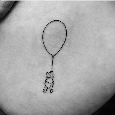 winnie the pooh tattoo outline Tattoos About Childhood, Tattoos Childhood, Childhood Best Friend Tattoos, Tiana Tattoo, Childhood Tattoo Ideas, Childhood Tattoos, Fun Tattoo Ideas, Disney Sister Tattoos, Pooh Tattoo