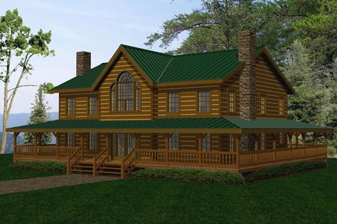 Log Cabin House Plans, Tiny Log Cabins, Log Cabin House, Log Home Kits, Log Cabin Floor Plans, Mobile Home Floor Plans, Bryson City Nc, Log Home Designs, Log Home Plans