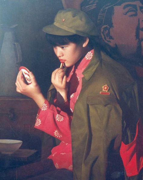 Han Wu Shen (Shen Hen Han): Red Guard Actress Red Guard, Purple Gloves, Propaganda Posters, Art Japonais, Chinese Art, Asian Art, Poster Art, Art Reference, A Woman