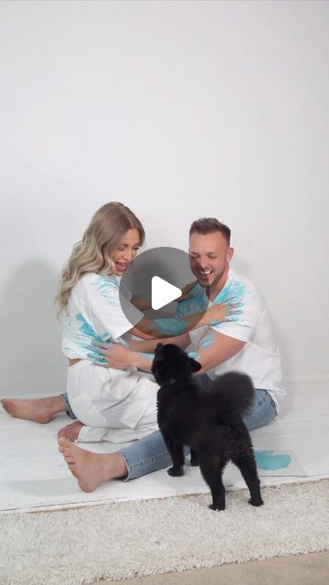 Erin Kay Bilyeu (Feldmeyer) // Pro Photographer & Creator on Instagram: "Dog crashes gender reveal 🐾 🩵

Special thanks again to @theheatherroundtree and her daughter Bella for helping with this moment, we couldn’t have done it without you 🩵

#genderreveal #creativegenderreveal gender reveal ideas, creative gender reveal, gender reveal, baby, pregnancy, baby due in 2024, baby boy, mommy to be, bonus mom" Gender Reveal Ideas Dog, Gender Reveal Ideas With Dog, Dog Gender Reveal Ideas, Gender Reveal Ideas Creative, Gender Reveal With Dog, Dog Gender Reveal, Creative Gender Reveals, Gender Reveal Unique, Gender Reveal Ideas