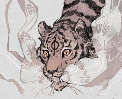 Tiger Art, Arte Sketchbook, Arte Inspo, Wow Art, A Tiger, A Drawing, Creature Design, Creature Art, Drawing Techniques