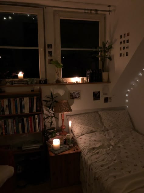 Athenacore Aesthetic, Book Room Decor Ideas, Academic Enemies To Lovers Aesthetic, Brown Room Aesthetic, Downtown Girl Aesthetic Room, Cozy Basement Bedroom, My Place In Society, Downtown Girl Bedroom, Downtown Room