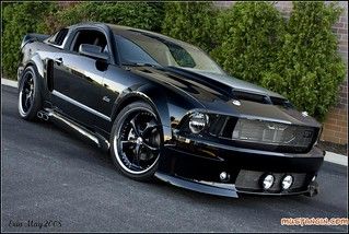 2008 Black Chrome Mustang GT | Steve Ferrante | Flickr 06 Mustang, Mustang 2008, E90 Bmw, Black Mustang, Chip Foose, 2010 Mustang, Fantasy Cars, Mae West, Bmw Series