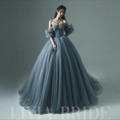 Debut Gowns, Blue Ball Gown, 2023 Prom, Blue Ball Gowns, Pretty Quinceanera Dresses, Gowns Dresses Elegant, 파티 드레스, Elegant Prom, Elegant Prom Dresses