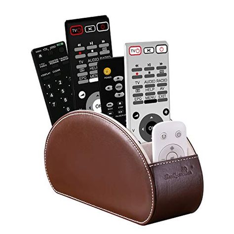 Tv Remote Holder, Remote Caddy, Leather Desk Organizer, Remote Control Organizer, Office Supply Storage, Remote Control Storage, Remote Control Holder, Remote Holder, Úložný Box