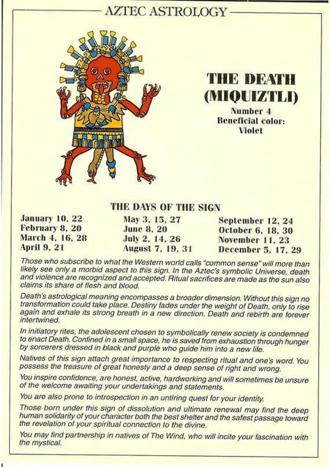 Aztec Astrology, Aztec Symbols, Aztec Culture, Aztec Tattoo, Chinese Astrology, 26 November, Aztec Art, Zodiac Star Signs, Mexican Culture