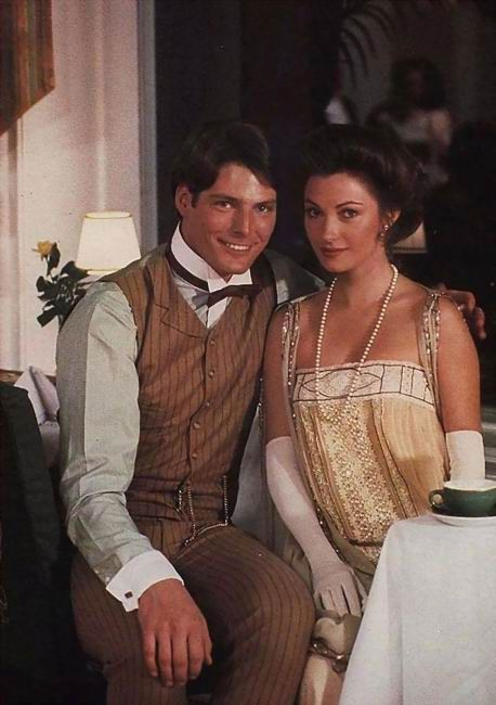 "Somewhere in Time" with Christopher Reeve and Jane Seymour Somewhere In Time Movie, Edwardian Beauty, Christopher Reeves, Movie Collage, Christopher Reeve, Somewhere In Time, Septième Art, Hooray For Hollywood, Jane Seymour