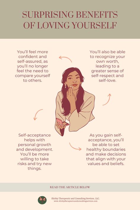 "Recognizing your qualities without judgment is the practice of self-acceptance. It's about developing a positive relationship with yourself and accepting who you truly are. Keep in mind that if you don't start loving and caring for yourself, you'll never be able to love someone else. Self-love and self-acceptance are essential for building healthy relationships with others. Read the article below to learn more about your mental health." Emotional Acceptance, Bullet Journal Quotes, Learn From Your Mistakes, Feeling Inadequate, Highly Sensitive Person, Comparing Yourself To Others, Journal Quotes, Self Acceptance, Self Respect