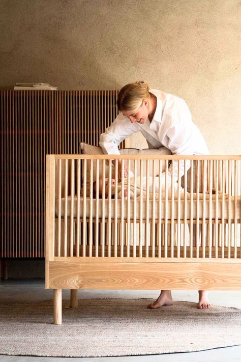 Modern Nursery Furniture | Japandi Nursery | Minimalist Baby Cot | Nursery Inspiration 2023 Japandi Nursery, Cot Nursery, Baby Cot Mattress, Nursery Minimalist, Modern Nursery Furniture, Convertible Bed, Cot Mattress, Seal Of Approval