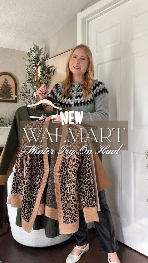 10 Fall Outfits for Women from Walmart - Affordable by Amanda Walmart Outfit Ideas, Cheetah Cardigan Outfit, Cheetah Sweater Outfit, Animal Print Cardigan Outfit, Best Walmart Finds, Leopard Print Cardigan Outfit, Leopard Sweater Outfit, Print Cardigan Outfit, Cardigan Outfit Work