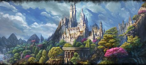 Summerset ESO loading screen Eso Online, New Wallpapers, Elder Scrolls Online, Fantasy Castle, 4k Wallpaper, Fantasy Games, Elder Scrolls, The Castle, New Wallpaper