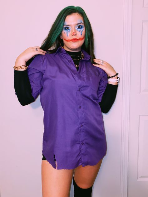 Female Joker, Comic Con Costumes, Halloween Costume, Halloween Costumes, Rompers, Halloween, Outfit Inspo, Quick Saves