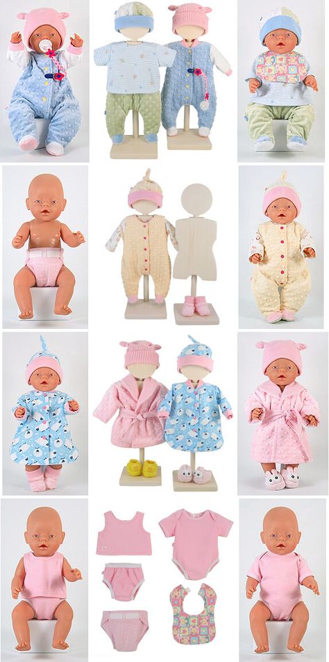 Flower Baby-ENG Baby Born Clothes, Bitty Baby Clothes, Couture Bb, Baby Doll Clothes Patterns, Baby Doll Pattern, Doll Clothes Patterns Free, Doll Clothes Pattern, Sewing Doll Clothes, Doll Sewing