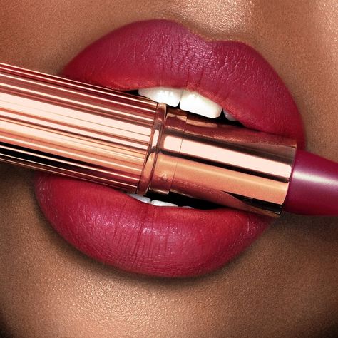 Charlotte Tilbury Matte Revolution Lipstick | Sephora Pink Matte Lipstick, Nude Pink Lipstick, Revolution Lipstick, Charlotte Tilbury Matte Revolution, Luxury Lipstick, Makeup Brushes Guide, Perfect Lipstick, Ombre Lips, Natural Lip Colors