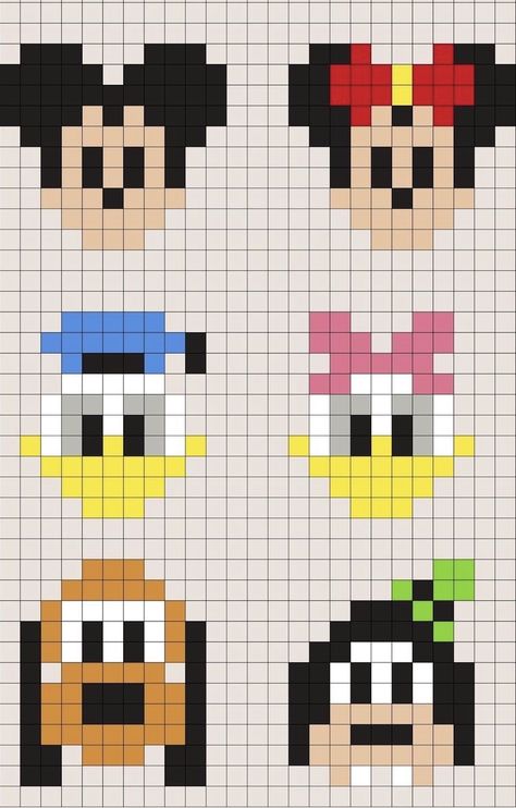 Image Pixel Art, Hama Art, Modele Pixel Art, Graph Paper Drawings, Easy Perler Beads Ideas, Easy Pixel Art, Pixel Art Templates, Pixel Drawing, Pixel Art Grid