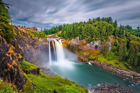 9 Best Things to Do in Cannon Beach & Seaside, Oregon - Trip Memos Snoqualmie Falls, Waterfall Hikes, Scenic Byway, Washington State, Pacific Northwest, Vacation Spots, Day Trip, Day Trips, Cool Places To Visit