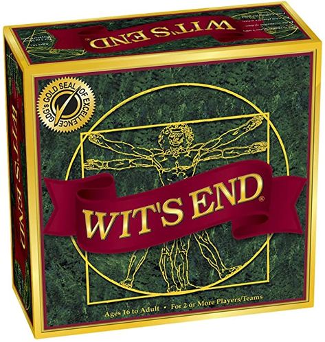 Amazon.com: Wit's End Board Game: Blanchard, Amy E.: Toys & Games Mind Riddles, Adult Birthday Party Games, Board Games For Couples, Fun Board Games, Games Board, Question Cards, Adult Birthday Party, Couple Games, Birthday Party Games