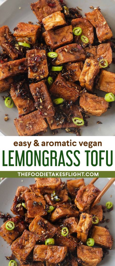 Tofu Lemongrass Recipe, Lemon Grass Tofu, Lemongrass Tofu Recipe, Vegan Lemongrass Recipes, Lemongrass Tofu Vietnamese, Lemongrass Recipes Vegetarian, Vietnamese Tofu Recipes, Lemongrass Tofu, International Meals