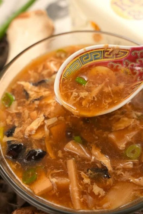 Hot And Sour Ramen, Hot And Sour Soup Instant Pot, Ruban Soup, Homemade Hot And Sour Soup, Authentic Hot And Sour Soup, Hot And Sour Soup Recipe Authentic, Easy Hot And Sour Soup, Thai Hot And Sour Soup, Hot N Sour Soup