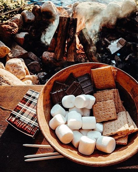 smores kit Orange Leaves, Aesthetic Autumn, S'mores, Aesthetic Fall, Cozy Night, Fall Feels, August 25, Autumn Vibes, Fall Pictures