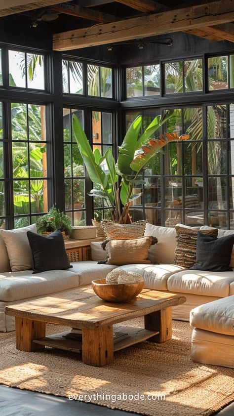 40+ Gorgeous Sunroom Ideas You Have to Copy For the Summer Sunroom Table Ideas, Outdoor Rooms Australia, 4 Season Sunroom Furniture Ideas, Parlor Ideas Living Rooms, Dark Blue Sunroom, Cool Sunroom Ideas, All Season Porch Ideas, Sunroom Tv Room Ideas, Dark Green Sunroom