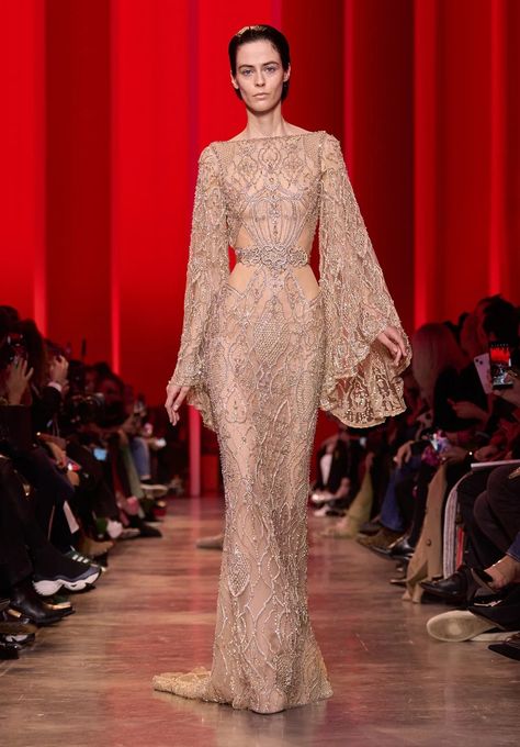 2024 Couture, Ellie Saab, Elie Saab Spring, Elie Saab Couture, Couture Looks, Boutique Couture, Fashion Gowns, Full Length Dress, Spring Summer 2024