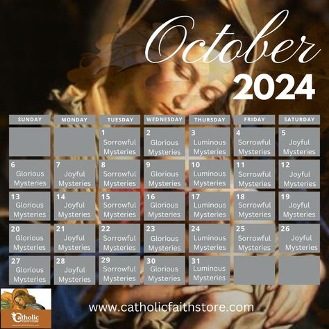 It's October! Which means it's the month of the Rosary! We are doing a daily Rosary Opportunity (we wanted to call it a challenge but really it's an opportunity to grow in holiness, mediate on the life of our Lord, receive the many promises from Our Lady, I could keep going....) anyway, we are emailing daily reminders, so if you want to get in on the fun, comment ROSARY below and we will DM you a link to sign up for these daily Rosary emails. We are praying for you, please pray for us! htt... Daily Rosary, Faith Based Jewelry, Please Pray, Daily Reminders, The Rosary, Pray For Us, Our Lord, Faith Based, Our Lady