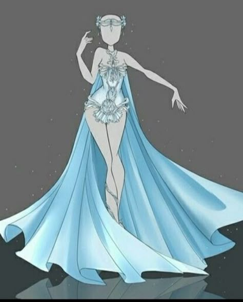 Foto - Google Fotos Water Superhero Outfit, Superhero Outfits Design, Asgardian Dress, Vestidos Anime, Super Hero Outfits, Clothing Design Sketches, Drawing Anime Clothes, Dress Design Sketches, Dress Drawing