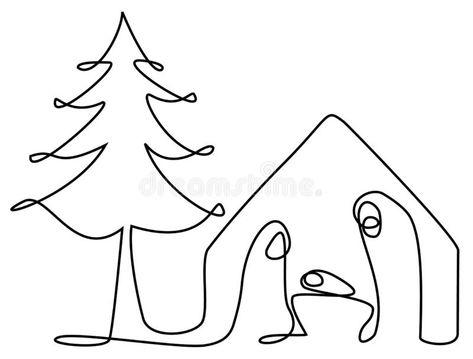 Betlehem Diy, Nativity Display Ideas, Diy Xmas Cards, Nativity Display, Etching Patterns, Line Drawing Illustration, Handpainted Christmas Ornaments, Diy Nativity, Dog Clip Art