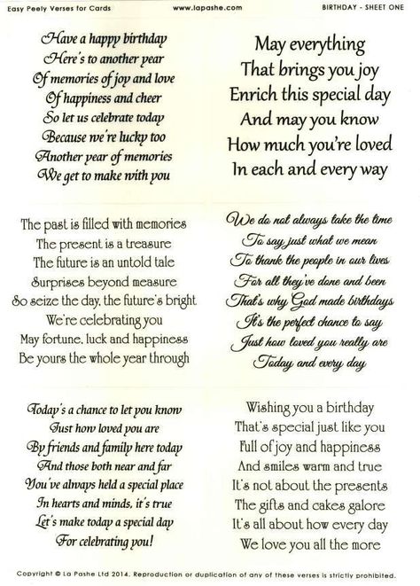 Greeting Card Sentiments, Birthday Verses For Cards, Birthday Verses, Friend Cards, Best Friend Cards, Birthday Card Messages, Birthday Card Sayings, Male Birthday, Birthday Poems