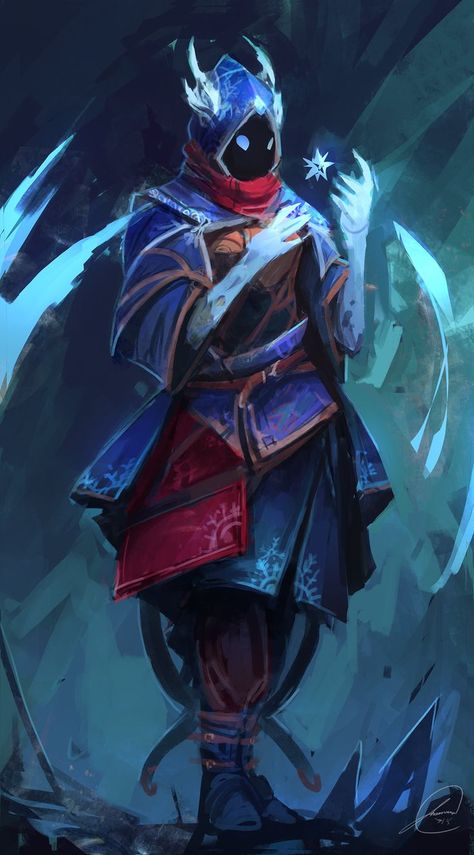 Ice Mage, Epic Characters, Wallpapers Anime, 다크 판타지, Anime Wallpapers, Arte Fantasy, 판타지 아트, Fantasy Inspiration, 영감을 주는 캐릭터