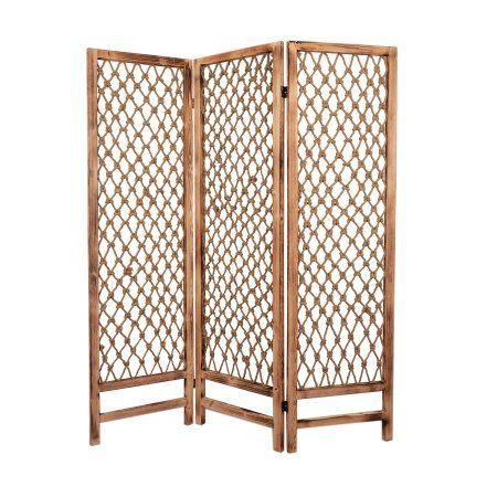 Room Divider Screen Ideas, Divider Screen Ideas, Rope Screen, Portable Room Dividers, 4 Panel Room Divider, Folding Room Dividers, Wooden Screen, Divider Screen, Room Divider Screen