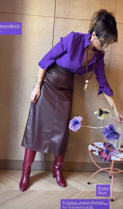 Colour Combinations Fashion, Color Combinations For Clothes, Purple Outfits, Business Outfit, Fashion Mistakes, 가을 패션, 10 Pounds, Colourful Outfits, Mode Inspiration