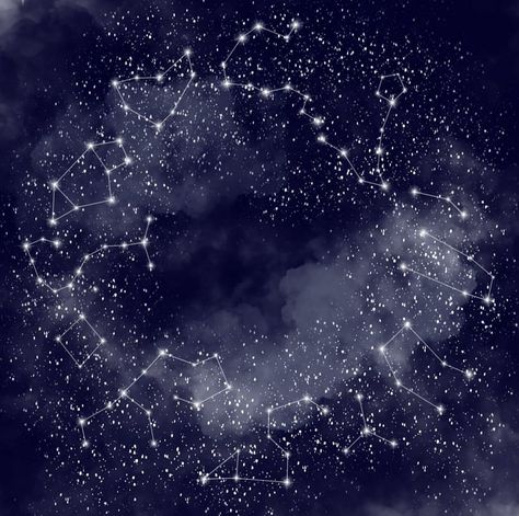 Celestial Profile Picture, Space Themed Notion, Astrology Icons Aesthetic, Celestial Widget, Aesthetic Constellations, Celestial Pfp, Pollux Black, Cosmo Aesthetic, Constellations Aesthetic