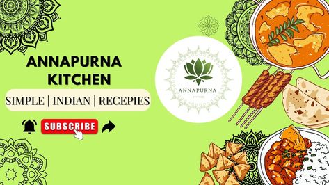 YouTube banner design for a client who has a cooking channel-Annapurna kitchen Wanna have aesthetic YouTube banner for your channel as well? Contact Crystal Designs Yt Banner, Aesthetic Youtube, Kitchen Logo, Bad Makeup, Youtube Banner Design, Youtube Banner, Cooking Channel, Youtube Banners, Crystal Design