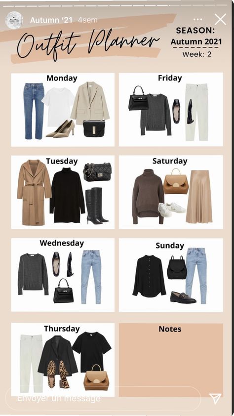 Weekly Outfit Planner, Ideas Armario, Capsule Wardrobe Shoes, French Capsule Wardrobe, Neutral Capsule Wardrobe, Outfit Planner, Classic Capsule Wardrobe, Country Style Outfits, Fashion Capsule Wardrobe