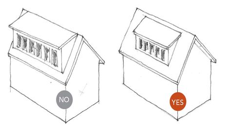 Attic Shed Dormer Addition, Dormer Before And After, Shed Dormer Windows, Dormer House Exterior, Shed Dormers On Front Of House, Dormer With Balcony, Adding Dormers To A House, Shed Dormer Addition, Dormer Window Ideas