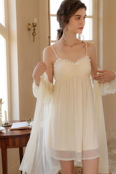 Very beautiful. The size fit. The color is bright. bycipa delivery. I recommend it. Nighty Honeymoon Romantic, Night Dresses For Women Sleep, Cute Nightgowns For Women, Night Dresses Sleep, Night Gown Aesthetic, Nighties For Women Romantic, Nightgown Aesthetic, Wedding Night Outfit, Night Dress For Women Honeymoon