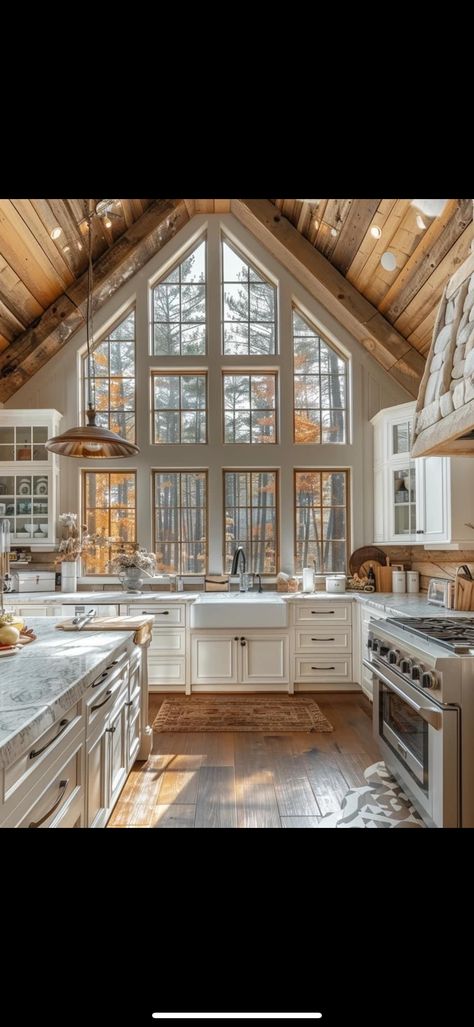 Country House Aesthetic Interior, Western Home Interior, Future House Ideas, Farm Houseplans Interior, Country House Ideas, Farmhouse Sink Ideas, Rustic Farmhouse Kitchen Ideas, Country Home Ideas, Rustic House Decor