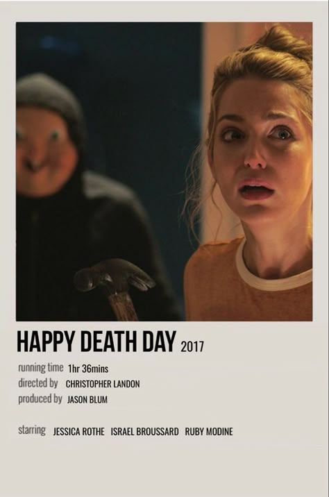 Indie Horror Movies, Halloween Movie Poster, Jessica Rothe, Indie Movie Posters, Movies To Watch Teenagers, Scary Films, Iconic Movie Posters, Movie Card, Series Poster