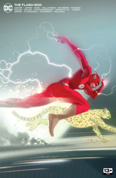 The Flash #800 Review - The Comic Book Dispatch Jeff Dekal, Todd Nauck, Flash Family, Running Pose, Flash Dc Comics, Flash Comics, Mike Deodato, Comic Book Layout, Wally West