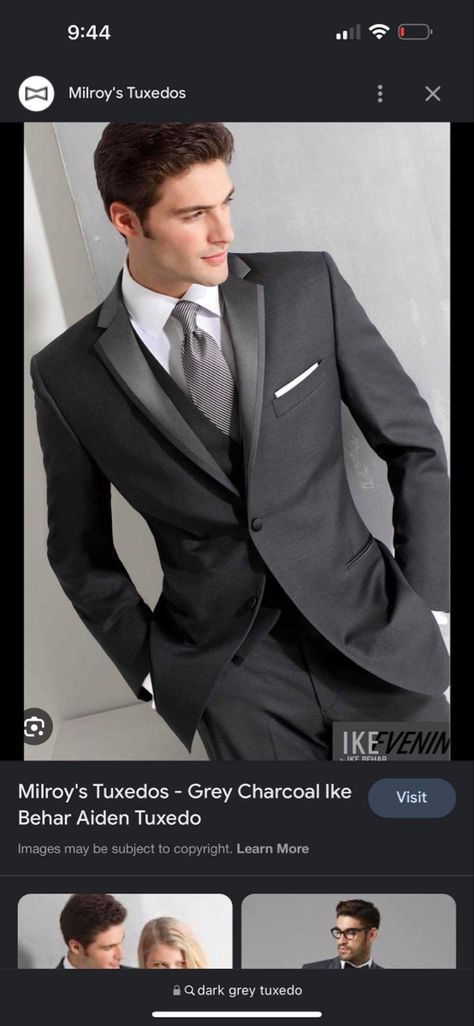 Gray Tuxedo Prom, Grey Suit Prom, Grey Tuxedo Wedding, Dark Grey Tuxedo, Grey Tux, Tuxedo Prom, Suit Prom, Grey Tuxedo, Dark Gray Suit