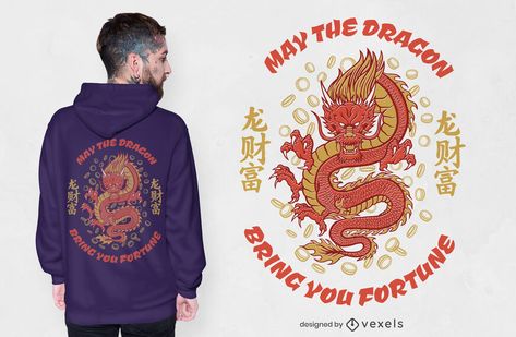 Fortune dragon t shirt design #AD , #dragon, #shirt, #design, #Fortune Shop Opening Invitation Card, No Valentine, T Shirt Logo Design, Shirt Logo Design, T Shirt Design Vector, Mo Design, Line Art Design, Valentine T Shirts, Shirt Maker