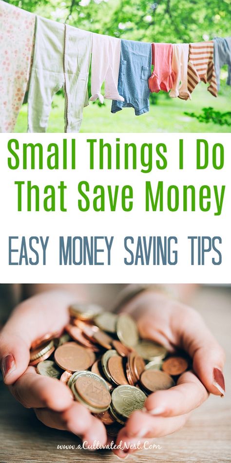 Easy Money Saving Tips! Looking for ways to save money on a tight budget? I thought I'd share a few of the small things that we do to save money and share a recent thrift haul too! Remember that small things add up! #moneysavingtips #frugalliving #homemaking #savingmoney #acultiatednest Frugal Habits, Saving Money Frugal Living, Money Honey, Savings Tips, Money Plan, Money Frugal, Money Savings, Thrift Haul, Best Money Saving Tips